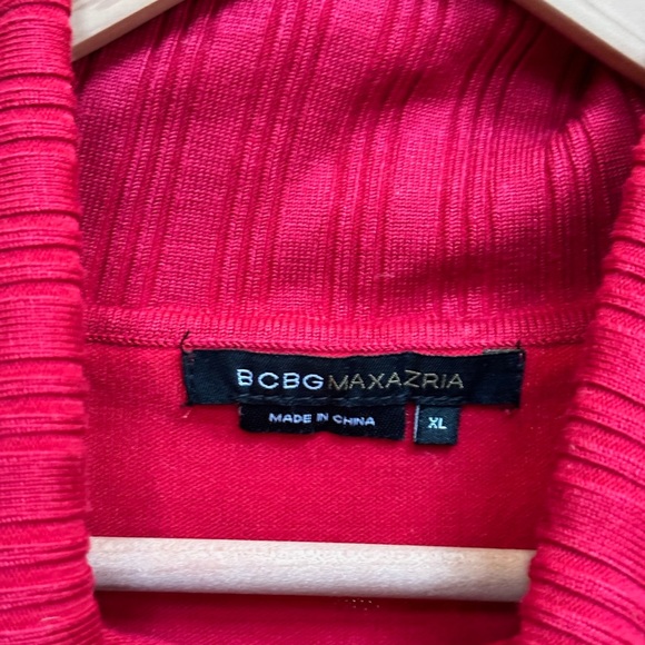 Fuchsia BCBG Rayon Sweater - Picture 4 of 4